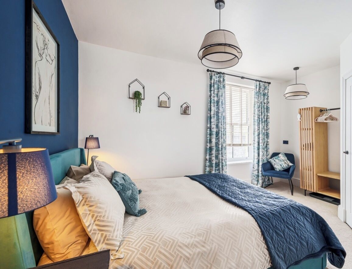 Premium bedding, individually decorated, individually furnished