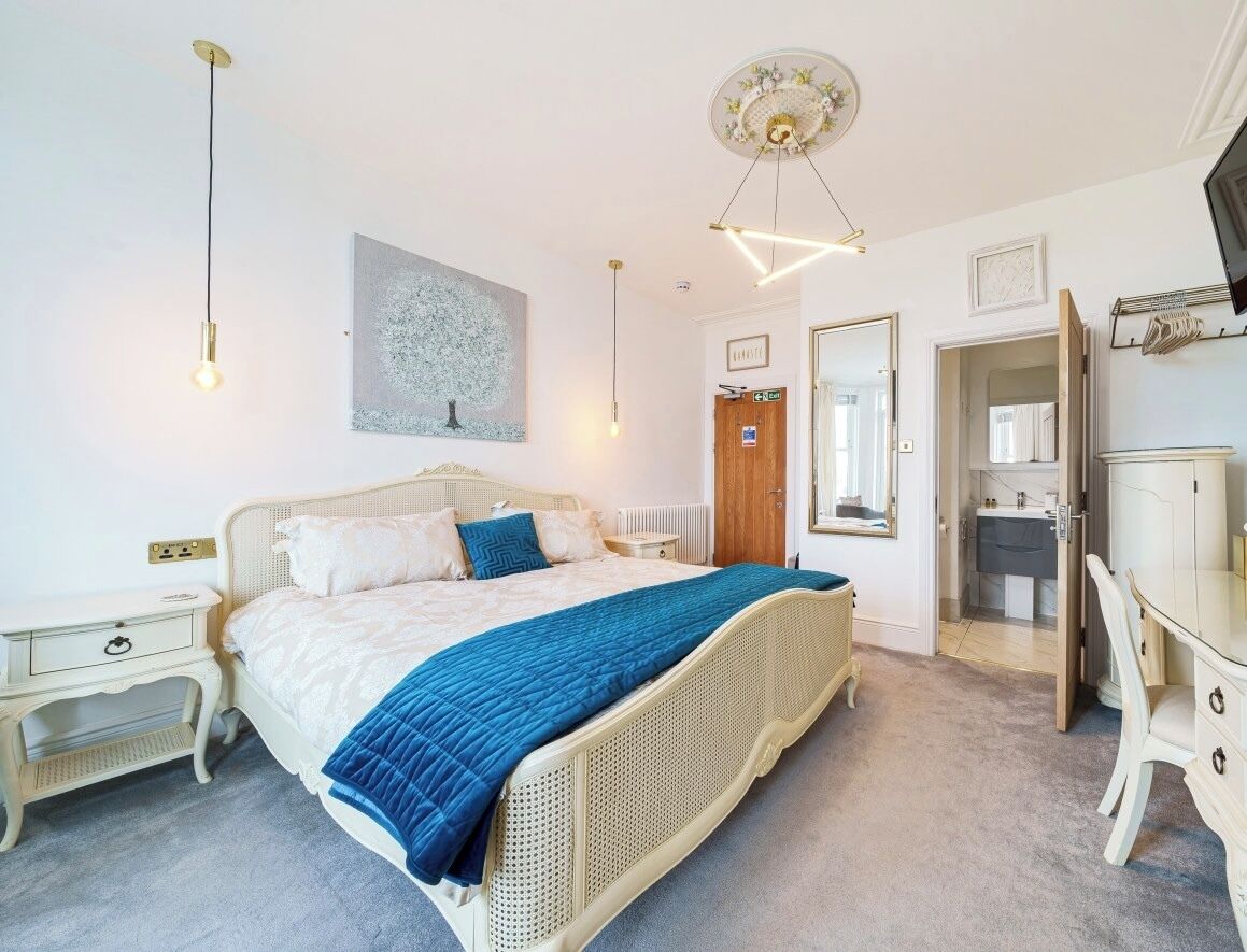 superior super king room with sea view | premium bedding, individually decorated, individually furnished