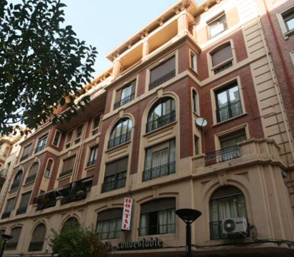 Façade de l’hébergement