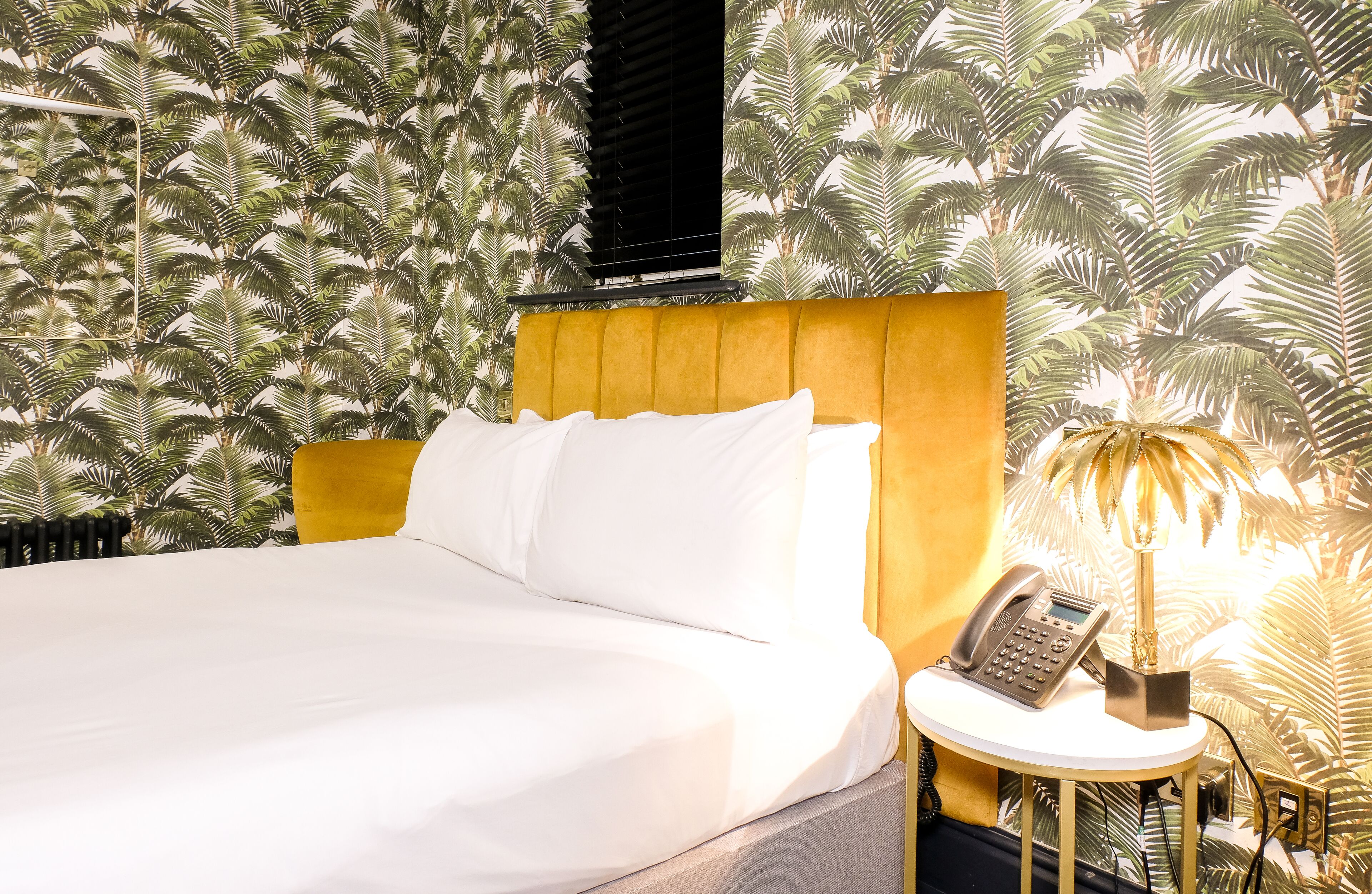 cozy double | premium bedding, in-room safe, desk, blackout curtains