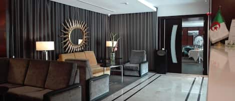 Sitzecke in der Lobby