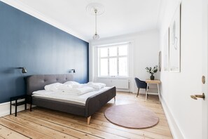 Lejlighed - 3 soveværelser - handicapvenligt | 1 soveværelse, baby-/barnesenge (tillægsgebyr), gratis Wi-Fi