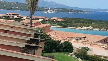 Blick von der Unterkunft