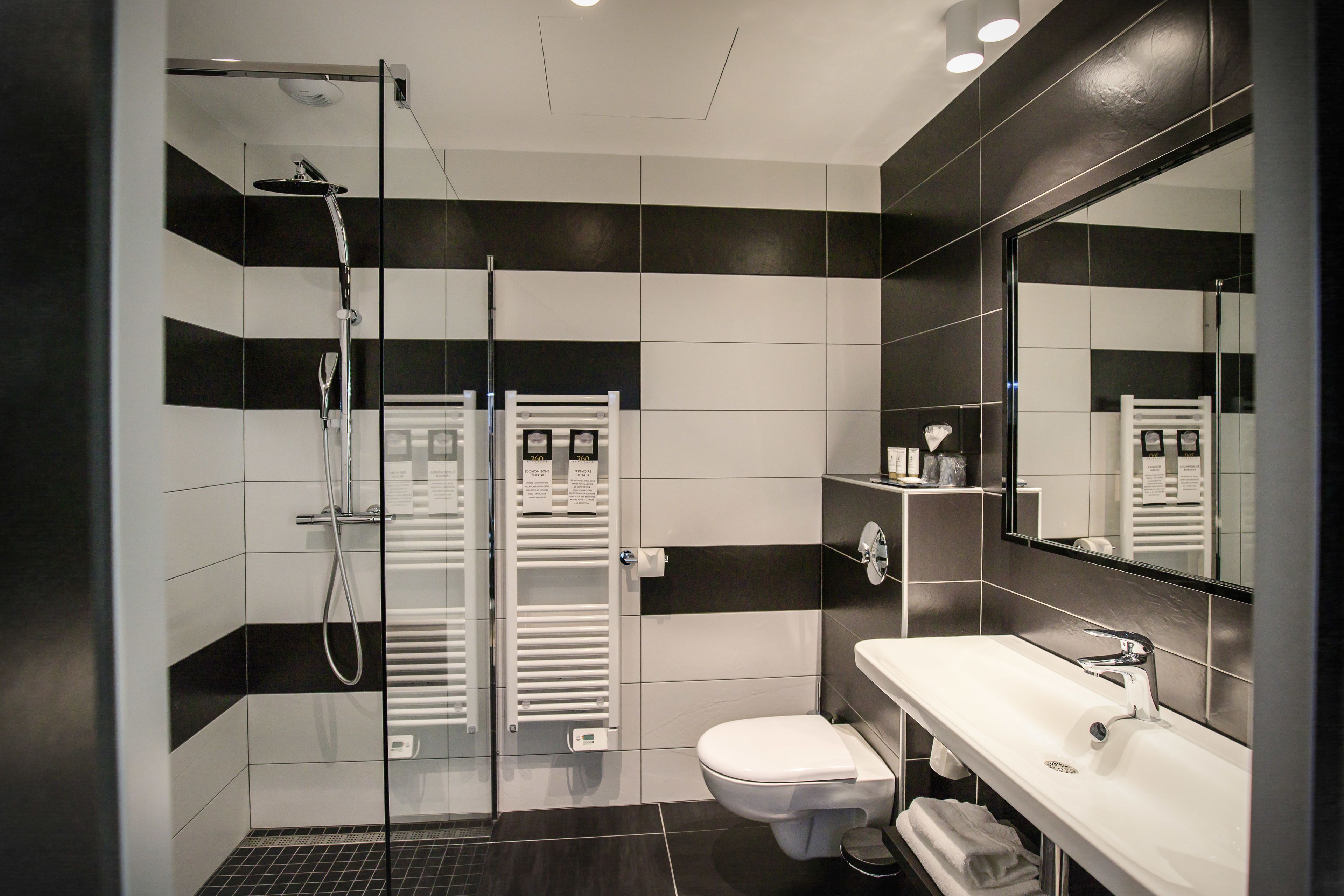superior room, multiple beds, non smoking | bathroom | shower, free toiletries, hair dryer, bathrobes