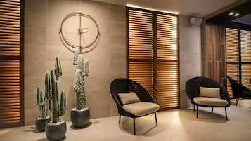 Çiftler için bakım odaları, sauna, jakuzi, buhar odası, hamam