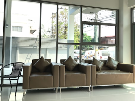Sala de estar en el lobby