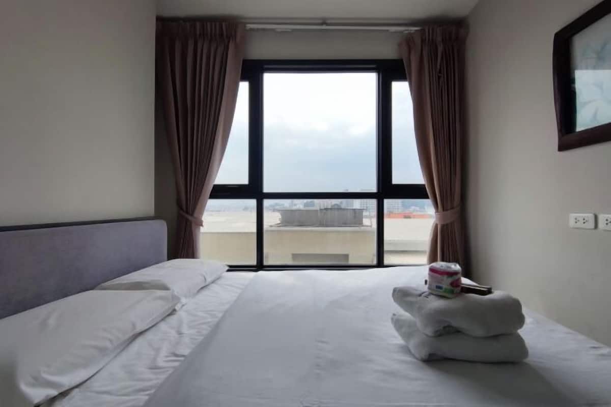 2 habitaciones, insonorización, wifi gratis y ropa de cama