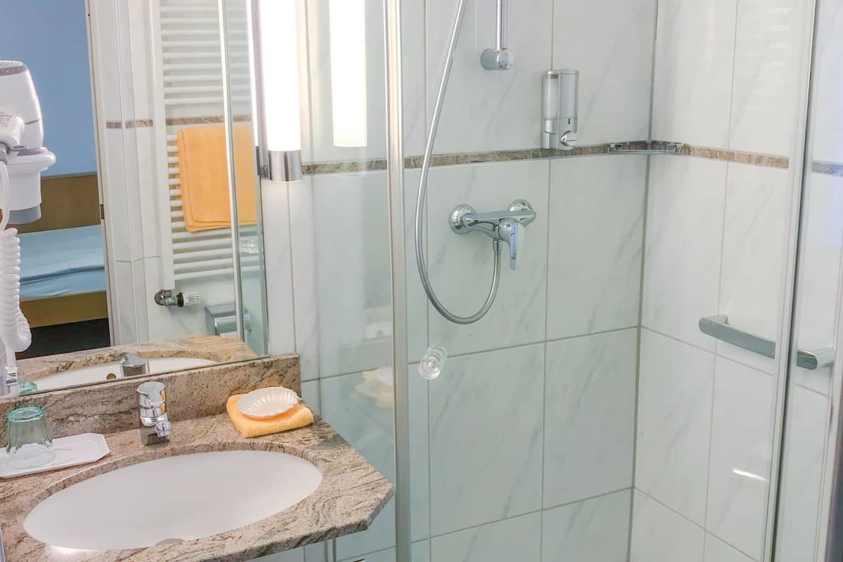 economy single room, 1 single bed | bathroom | free toiletries, towels