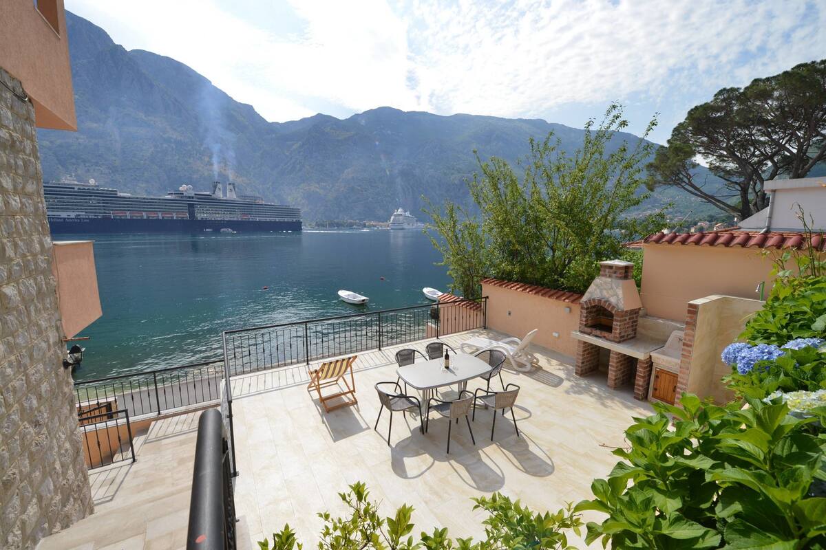 Apartment, 1 Schlafzimmer, Terrasse, Meerblick | Terrasse/Patio