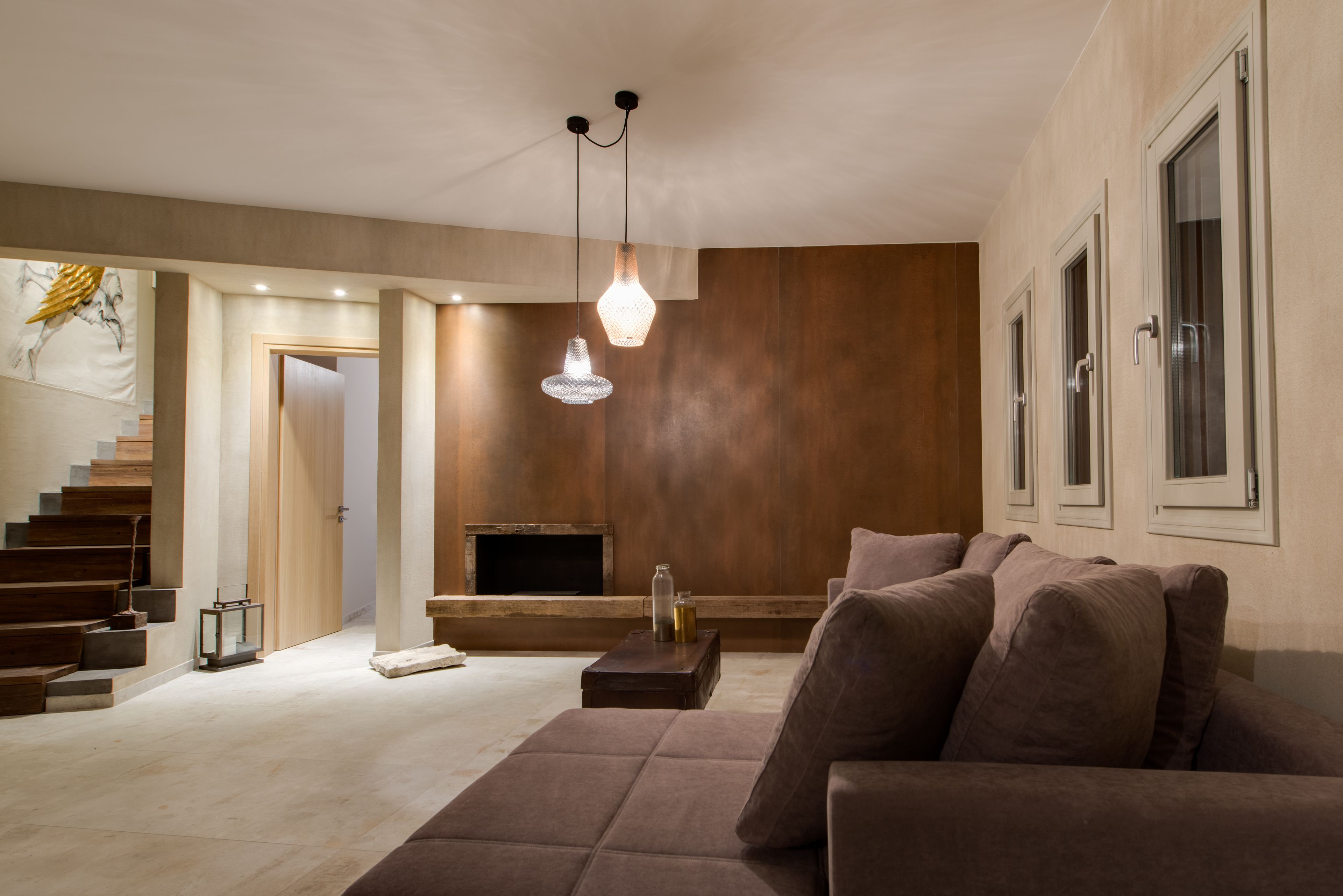 Luxury-Villa, 2 Schlafzimmer | Wohnbereich | 40-Zoll-Smart-TV mit Digitalempfang, Fernseher, Netflix