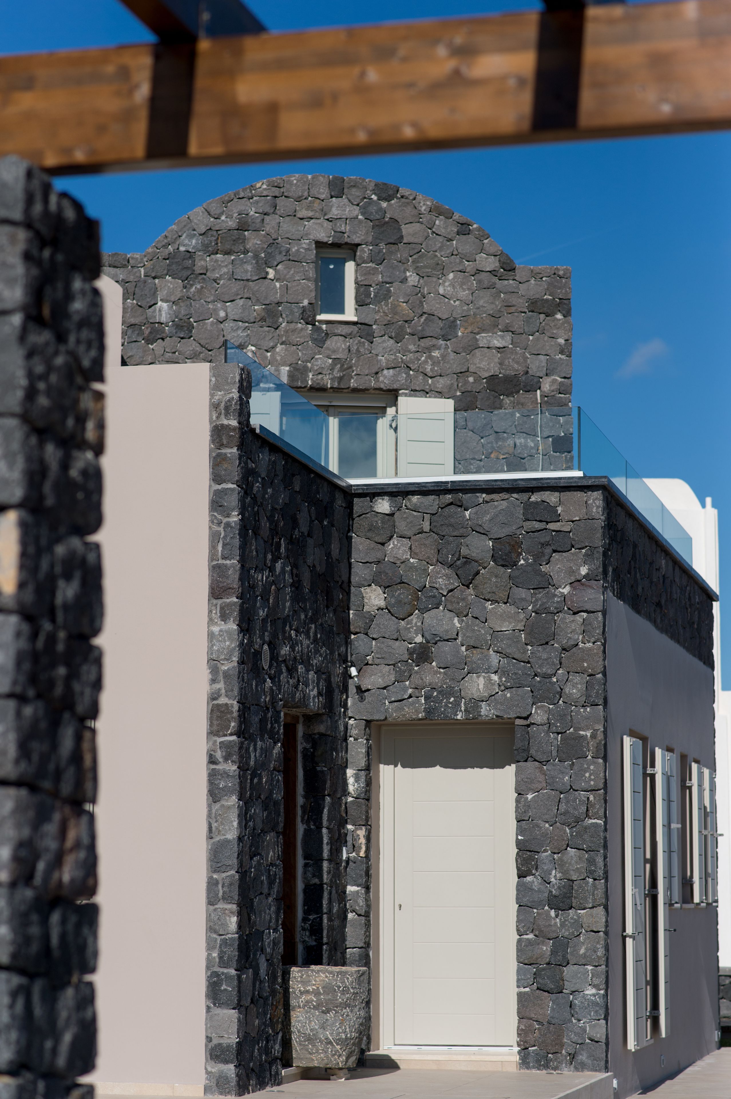 Fassade der Unterkunft