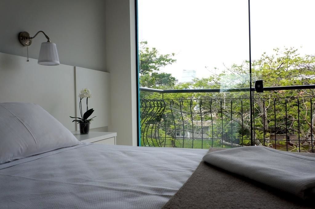 double room, balcony | desk, blackout curtains, soundproofing, iron/ironing board