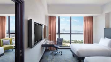 Minibar, in-room safe, desk, free cots/infant beds