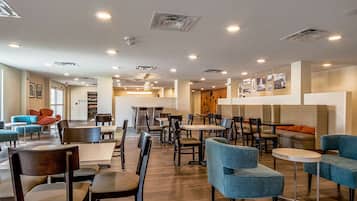 Free daily self-serve breakfast