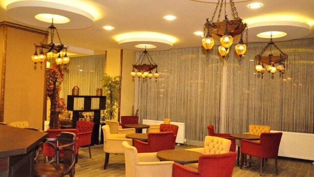 Sala de estar en el lobby
