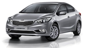 A silver sedan with a distinctive grille and headlight design, labeled "CERATTO". - Hotel Plaza Bolognesi (Trujillo)