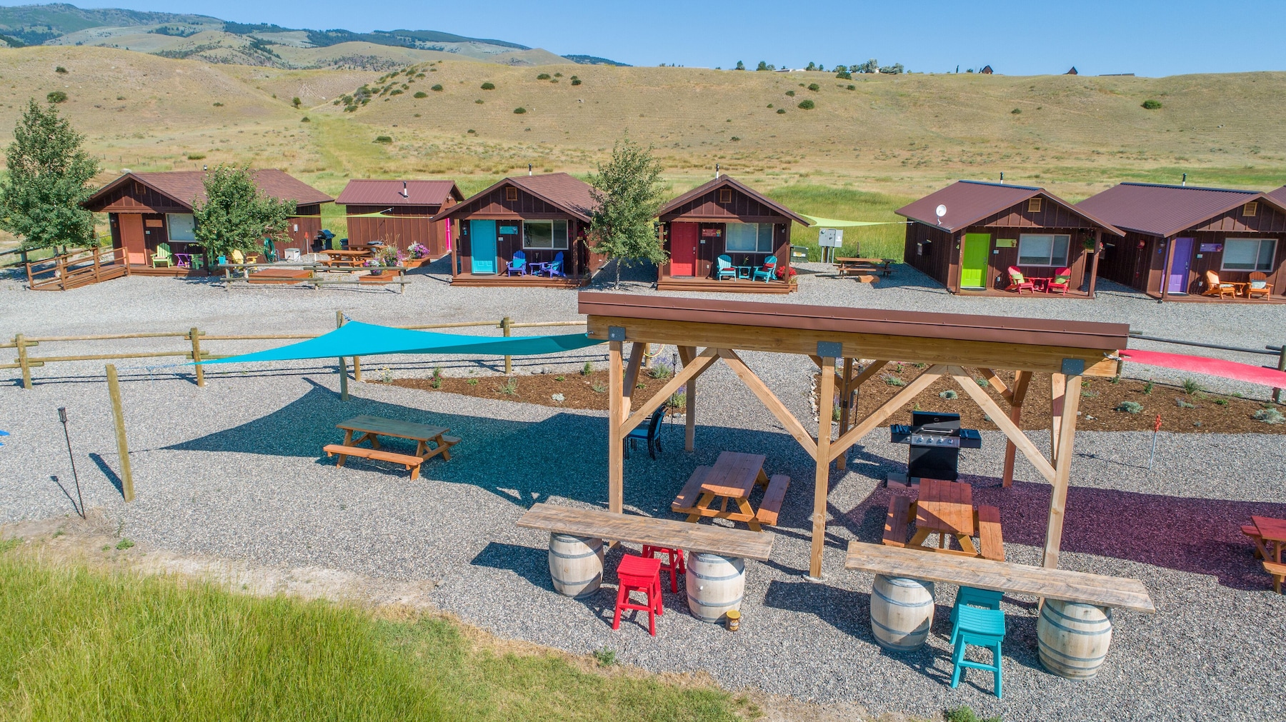 Cabin, Mountain View | Terrace/patio