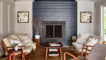 Coin salon dans le hall