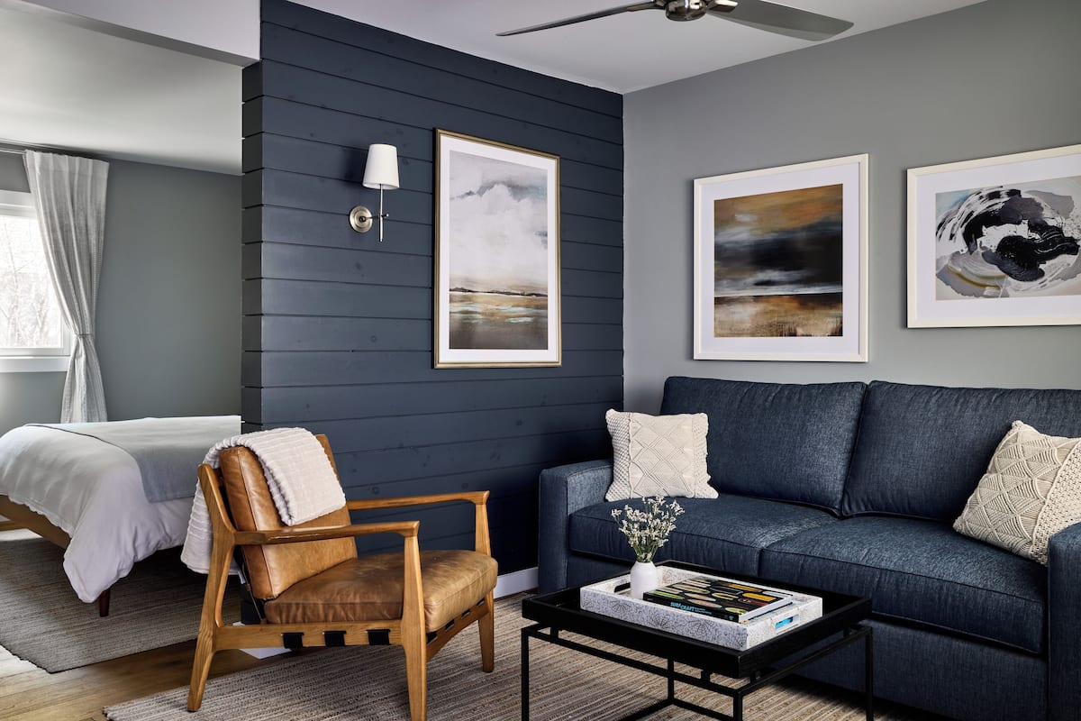 Suite, 1 kingsize-seng med sovesofa | Sengetøy av topp kvalitet, safe på rommet og strykejern/-brett