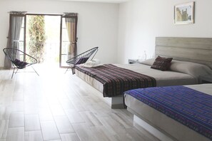 Comfort Room, 2 Queen Beds | View from room - Quinta Huizache (Nopaltepec)