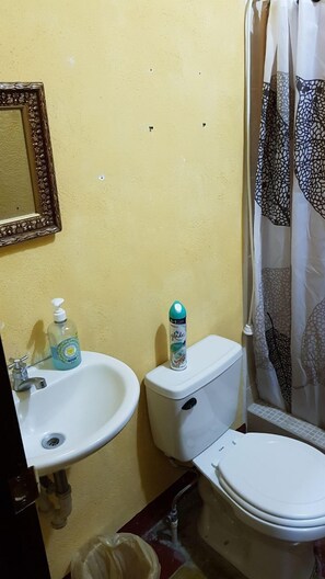 Shower, towels