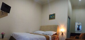 Habitación doble panorámica, baño privado, vista a la alberca | Wifi gratis y ropa de cama 