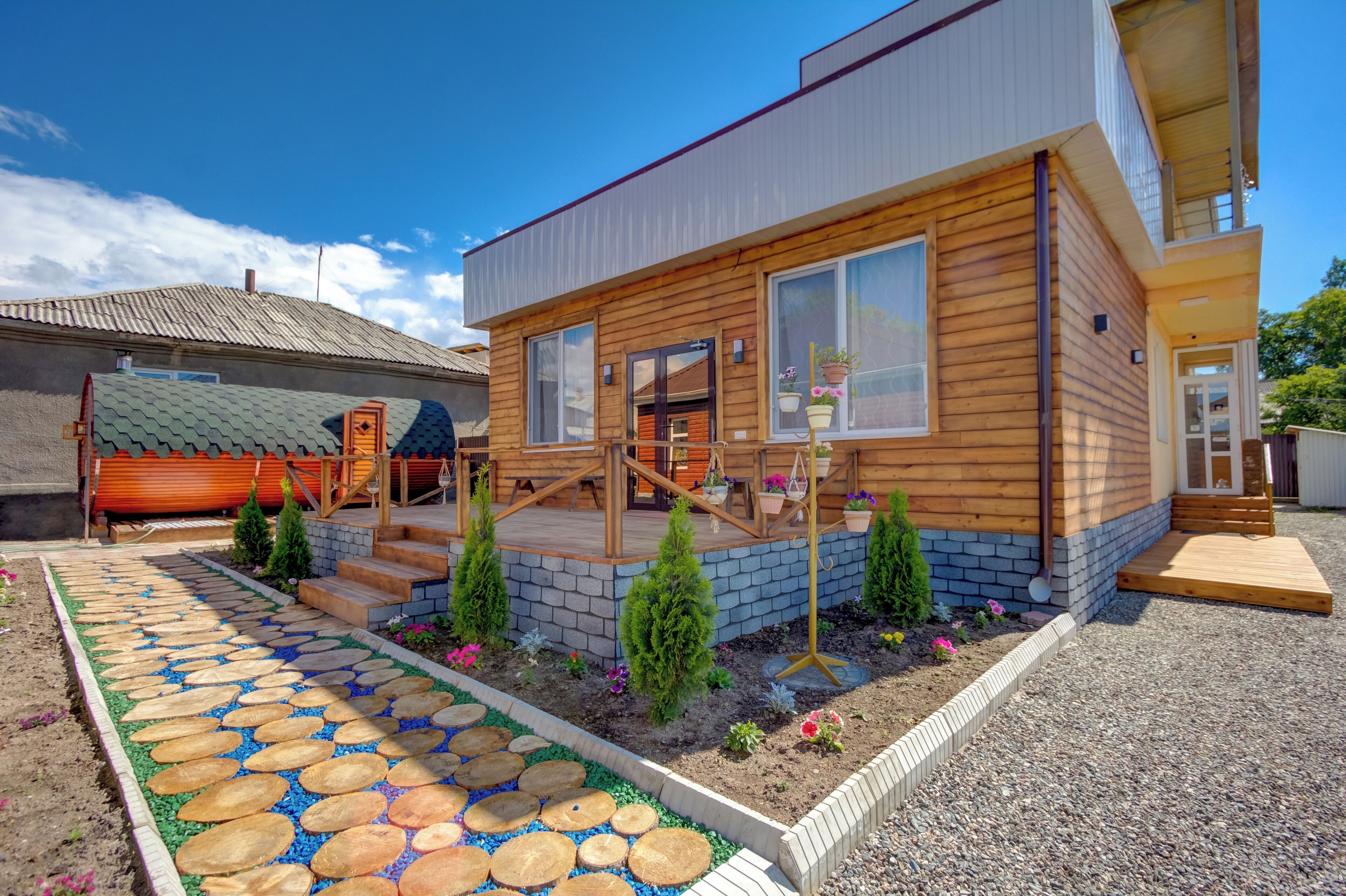 Fachada del alojamiento