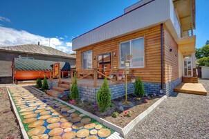 Fachada de la propiedad