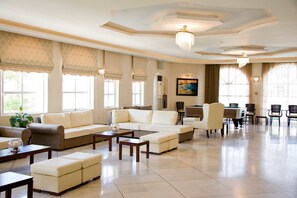 Sala de estar en el lobby