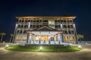 Front of property – evening/night