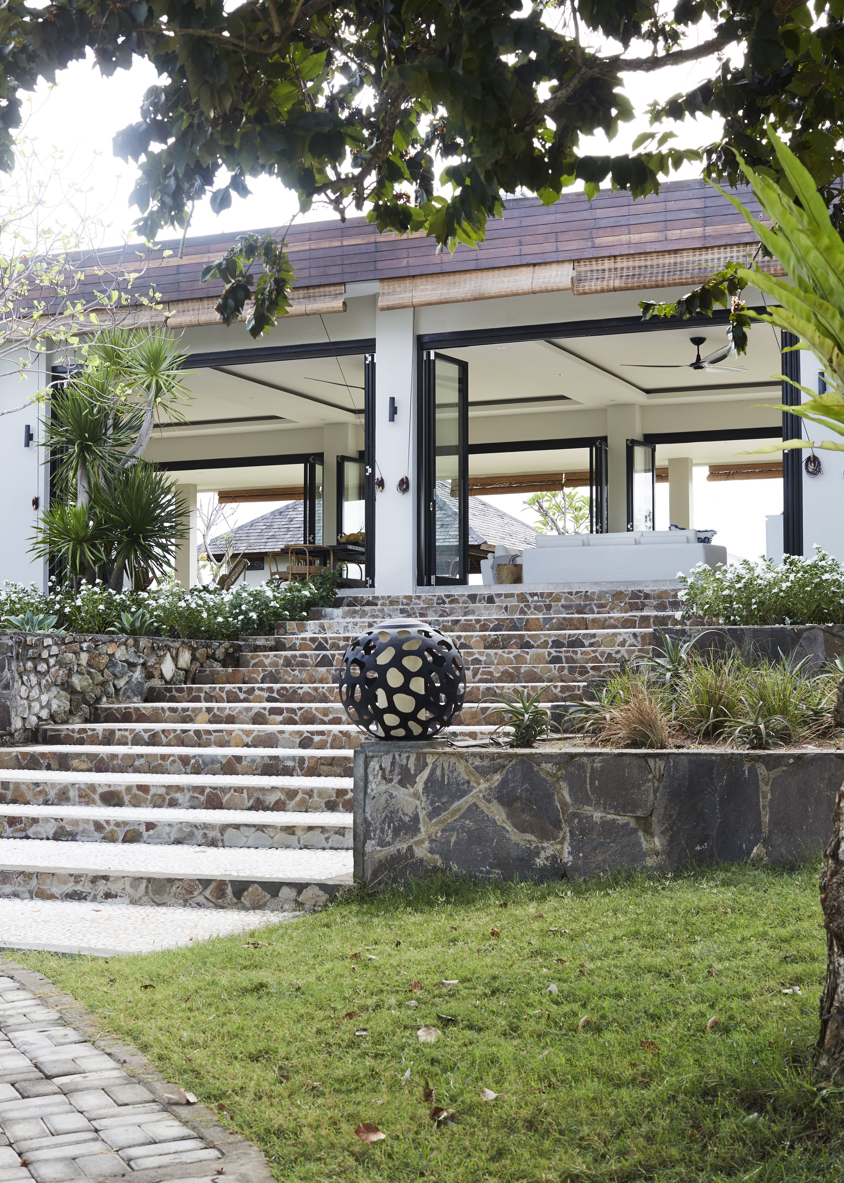 Entrée de l’hébergement