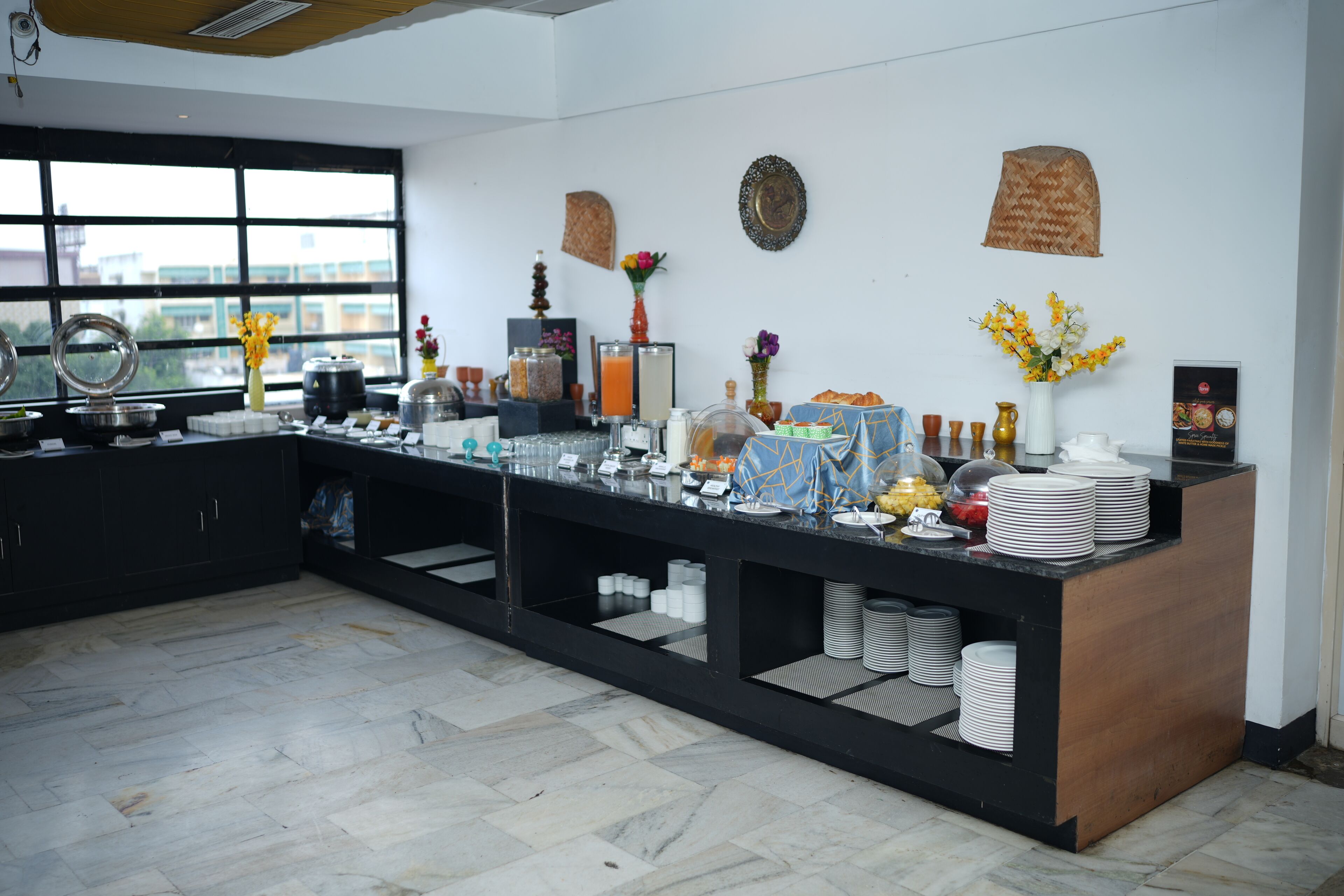 Daily buffet breakfast (INR 300.00 per person)