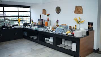 Daily buffet breakfast (INR 300.00 per person)
