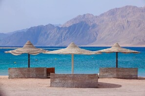 Privat strand og fridykking