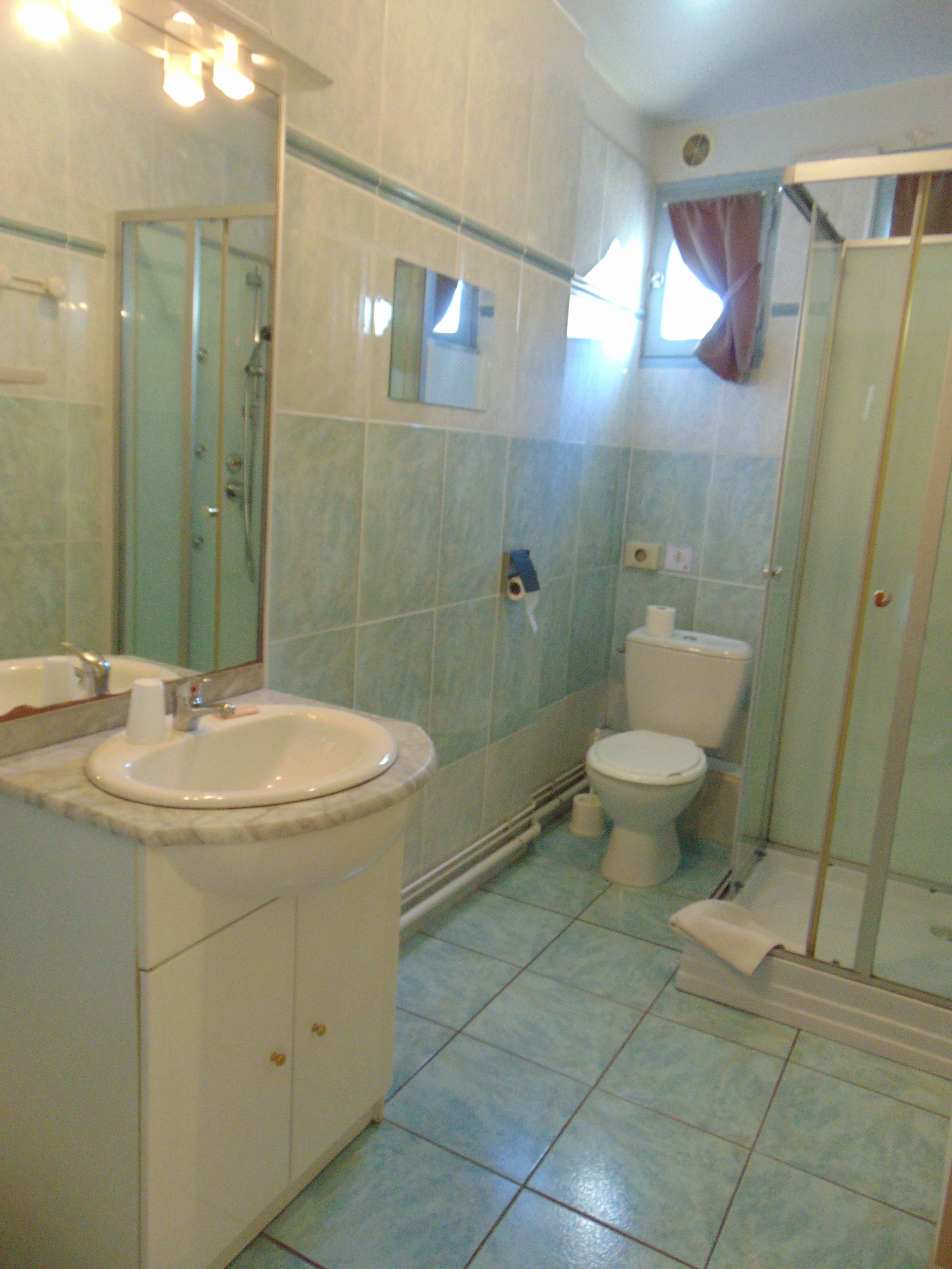family room, non smoking (5 personnes) | bathroom | shower, hair dryer