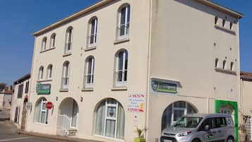 Voorkant van accommodatie