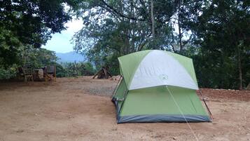Basic Tent, Smoking, Hill View | In-room safe