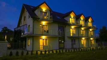 Front of property - evening/night