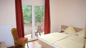1 bedroom, hypo-allergenic bedding, in-room safe, individually decorated