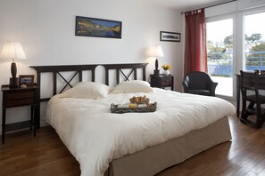 Double Room (Ouessant) | In-room safe, individually decorated, individually furnished, desk - L'escale Evel Er Gêr (Locquirec)