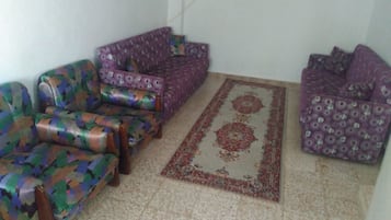 Apartment, 2 Bedrooms | Living area | TV