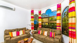 Design Apartment, 2 Bedrooms, Non Smoking | Living room | Flat-screen TV - Estrellas del Pacifico 5 (Tamarindo)