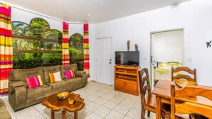 Design Apartment, 2 Bedrooms, Non Smoking | Living area | Flat-screen TV - Estrellas del Pacifico 5 (Tamarindo)