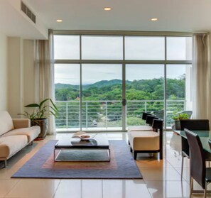 Design Condo, 2 Bedrooms, Non Smoking | Living room | Flat-screen TV - Pacific Park 701 (Tamarindo)