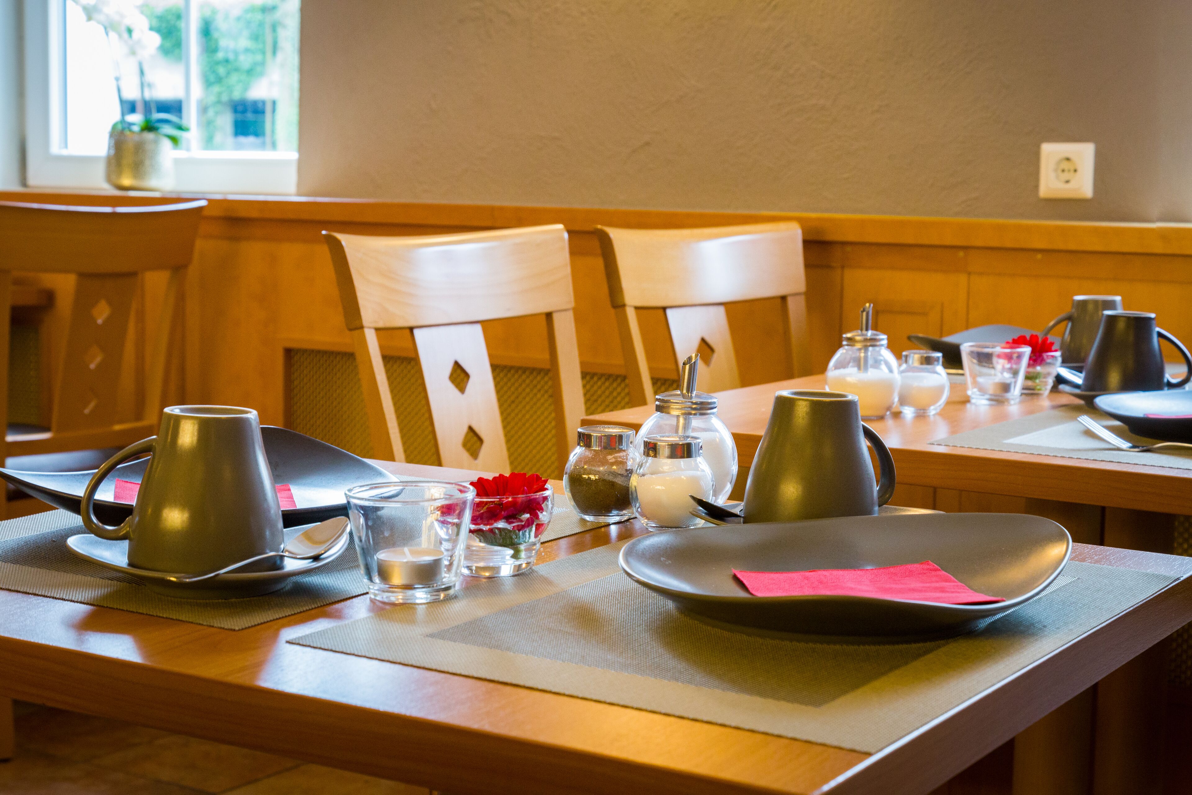 daily buffet breakfast (eur 10.00 per person)