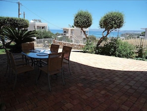 Villa, 3 Bedrooms, Private Pool, Ground Floor | Terrace/patio - Elina Luxury Residence Villa (Chania)