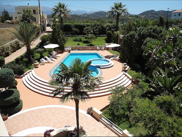 Aerial view - Elina Luxury Residence Villa (Chania)