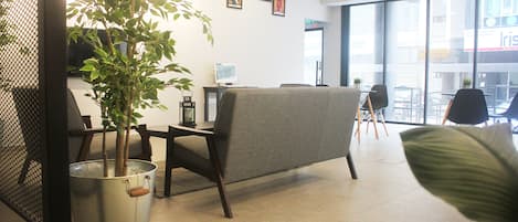Sitzecke in der Lobby