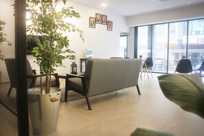 Lobby sitting area - Vertilex Hotel (Johor Bahru)