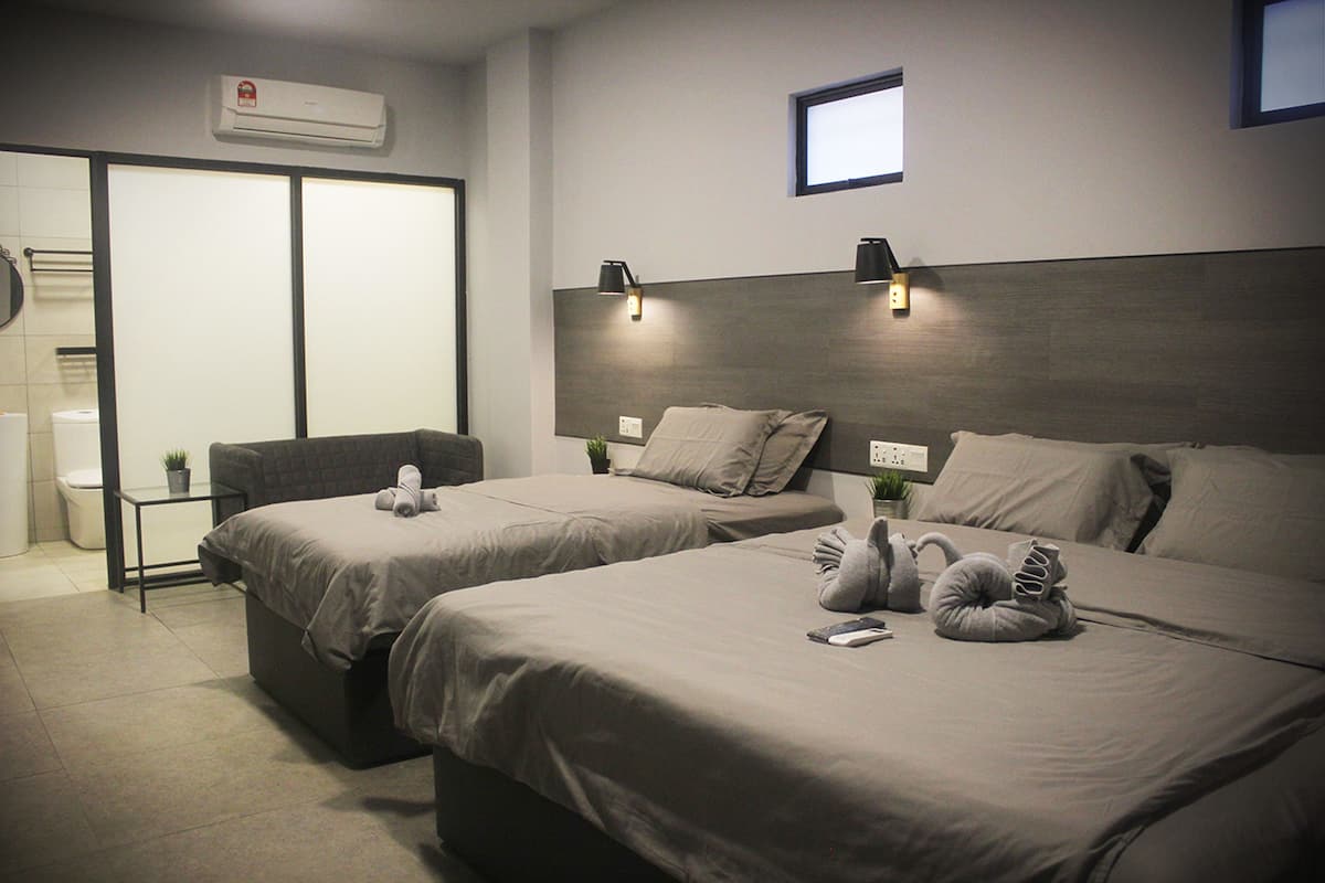 Desk, iron/ironing board, free WiFi, bed sheets